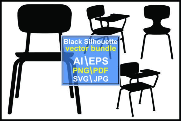School Chair Silhouettes: Instant Visual Impact for Education Projects