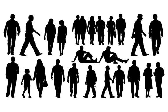 Visual Storytelling with the People Walking and Sitting Set