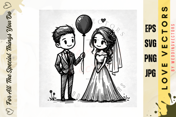 Weddingvectors - 1100688: Capturing Romance in Every Detail